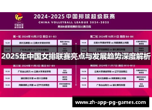 2025年中国女排联赛亮点与发展趋势深度解析 2025年中国女排联赛亮点与发展趋势深度解析